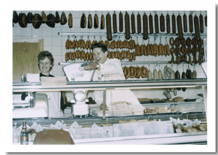 Eröffnung Fleischerei Kirchhoff 01.04.1966