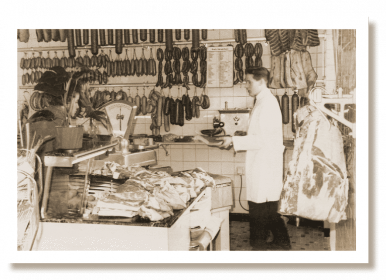 Eröffnung Fleischerei Kirchhoff 01.04.1966