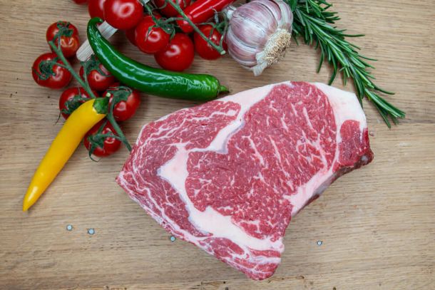 Rib-Eye-Steak bzw. Entrecôte